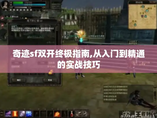 奇迹sf双开终极指南,从入门到精通的实战技巧