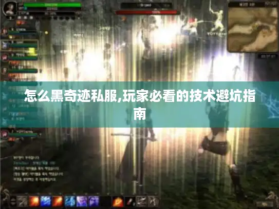 怎么黑奇迹私服,玩家必看的技术避坑指南