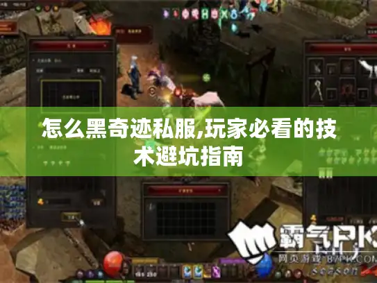怎么黑奇迹私服,玩家必看的技术避坑指南