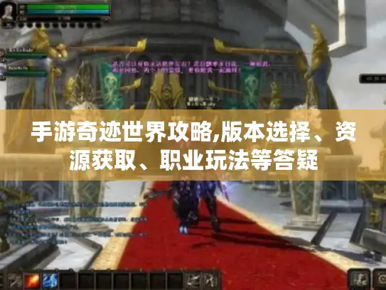 手游奇迹世界攻略,版本选择、资源获取、职业玩法等答疑