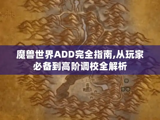 魔兽世界ADD完全指南,从玩家必备到高阶调校全解析