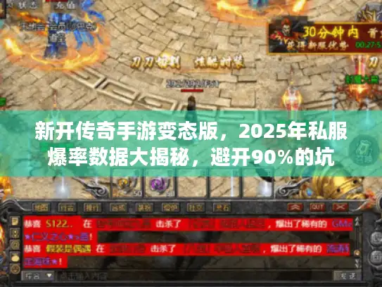 新开传奇手游变态版,2025年私服爆率数据大揭秘,避开90%的坑 新开传奇手游变态版,2025年私服爆率数据大揭秘,避开90%的坑