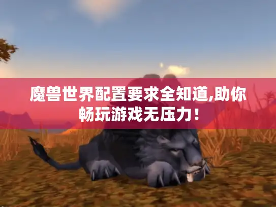 魔兽世界配置要求全知道,助你畅玩游戏无压力！