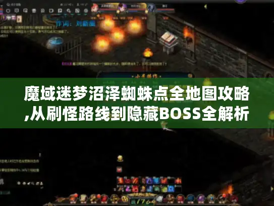魔域迷梦沼泽蜘蛛点全地图攻略,从刷怪路线到隐藏BOSS全解析