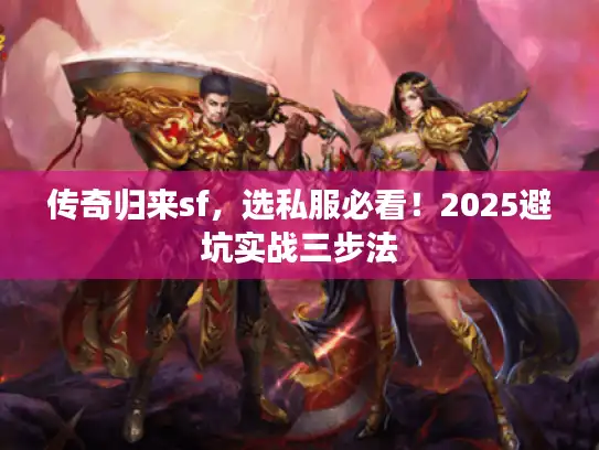 传奇归来sf，选私服必看！2025避坑实战三步法