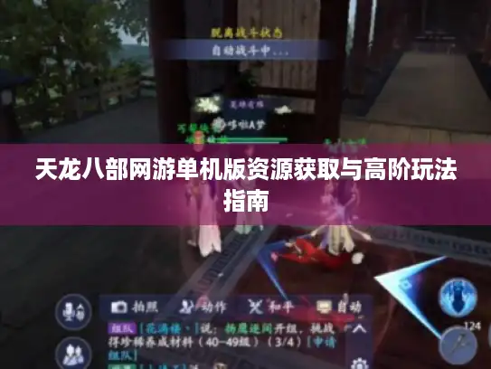 天龙八部网游单机版资源获取与高阶玩法指南 天龙八部网游单机版资源获取与高阶玩法指南