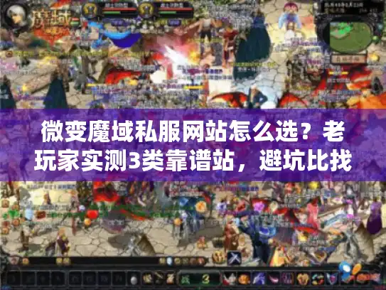 微变魔域私服网站怎么选？老玩家实测3类靠谱站，避坑比找服更重要