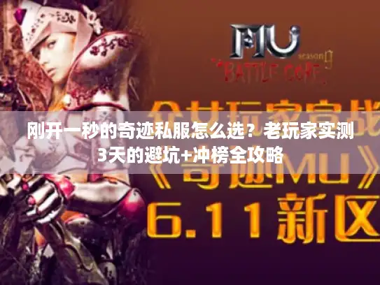 刚开一秒的奇迹私服怎么选?老玩家实测3天的避坑+冲榜全攻略 刚开一秒的奇迹私服怎么选?老玩家实测3天的避坑+冲榜全攻略
