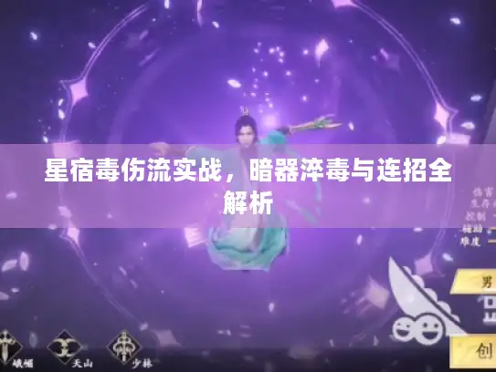 星宿毒伤流实战，暗器淬毒与连招全解析