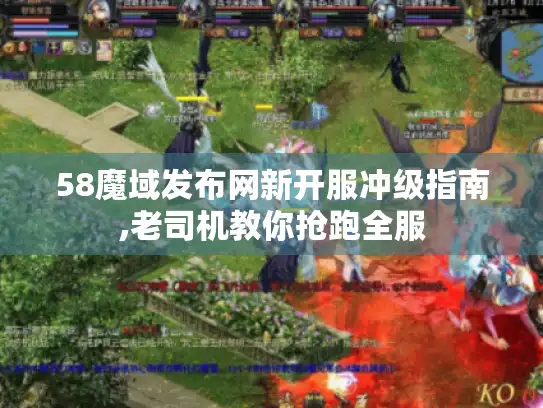 58魔域发布网新开服冲级指南,老司机教你抢跑全服