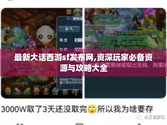 最新大话西游sf发布网,资深玩家必备资源与攻略大全