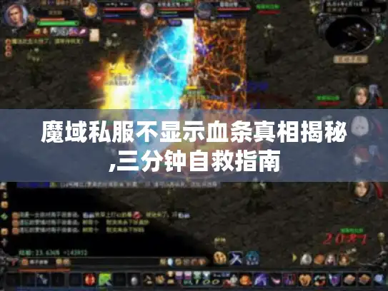 魔域私服不显示血条真相揭秘,三分钟自救指南