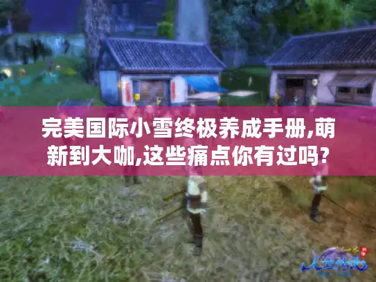 完美国际小雪终极养成手册,萌新到大咖,这些痛点你有过吗?