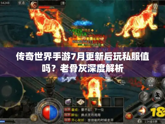 传奇世界手游7月更新后玩私服值吗？老骨灰深度解析