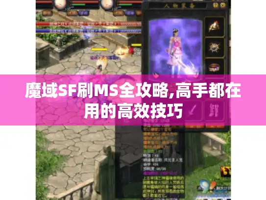 魔域SF刷MS全攻略,高手都在用的高效技巧