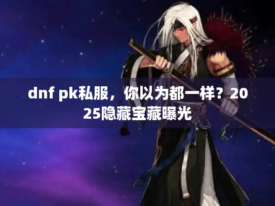 dnf pk私服，你以为都一样？2025隐藏宝藏曝光