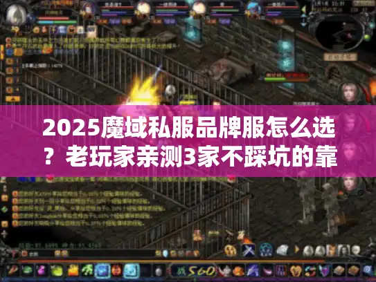 2025魔域私服品牌服怎么选？老玩家亲测3家不踩坑的靠谱服+避坑指南