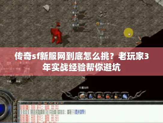 传奇sf新服网到底怎么挑？老玩家3年实战经验帮你避坑
