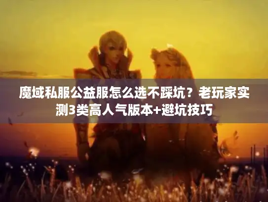 魔域私服公益服怎么选不踩坑？老玩家实测3类高人气版本+避坑技巧