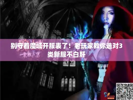 别守着魔域开服表了！老玩家教你选对3类新服不白肝