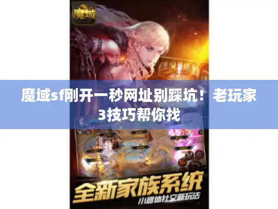 魔域sf刚开一秒网址别踩坑！老玩家3技巧帮你找