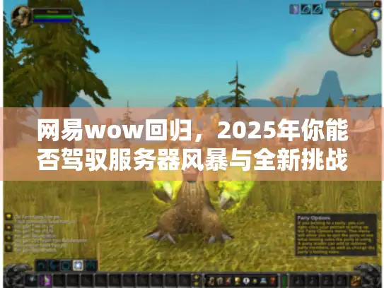 网易wow回归,2025年你能否驾驭服务器风暴与全新挑战? 网易wow回归,2025年你能否驾驭服务器风暴与全新挑战?
