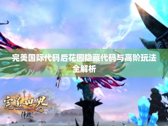 完美国际代码后花园隐藏代码与高阶玩法全解析