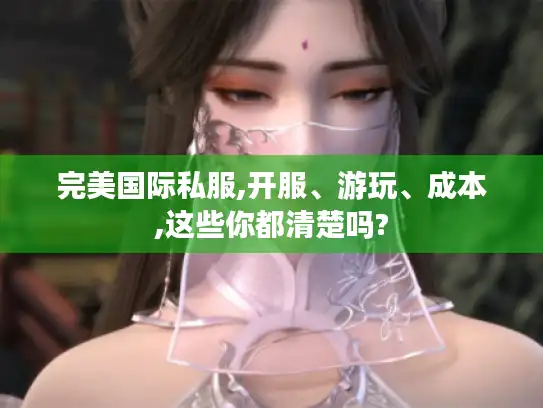 完美国际私服,开服、游玩、成本,这些你都清楚吗? 完美国际私服,开服、游玩、成本,这些你都清楚吗?