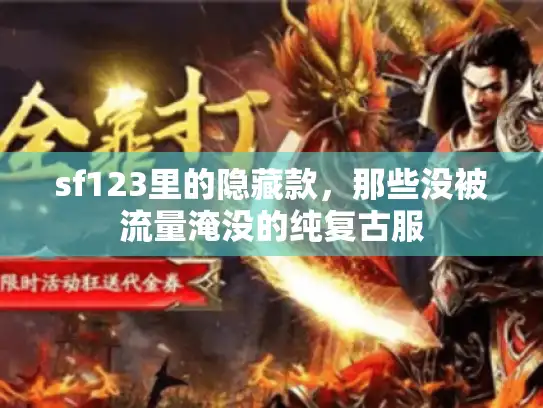 sf123里的隐藏款，那些没被流量淹没的纯复古服