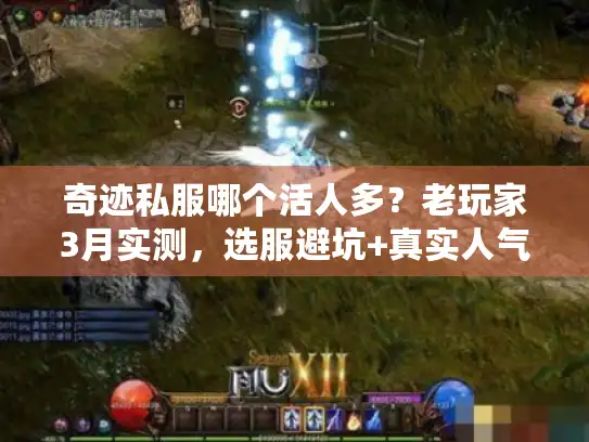 奇迹私服哪个活人多？老玩家3月实测，选服避坑+真实人气判断