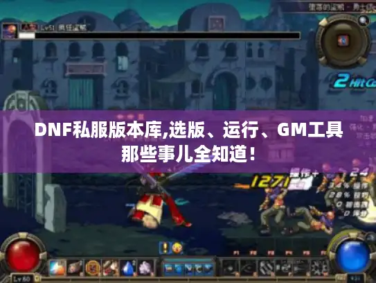 DNF私服版本库,选版、运行、GM工具那些事儿全知道！