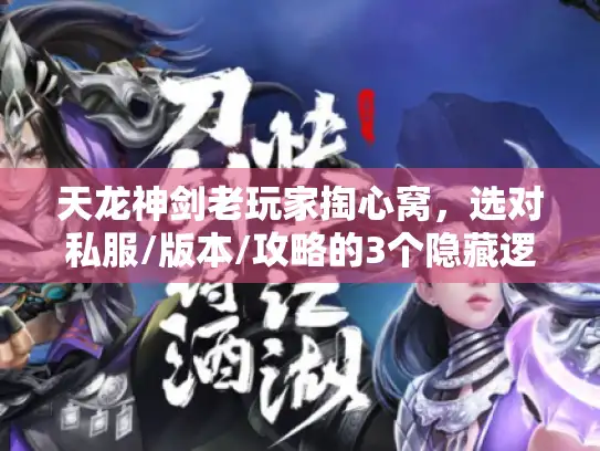 天龙神剑老玩家掏心窝，选对私服/版本/攻略的3个隐藏逻辑，少走1年弯路