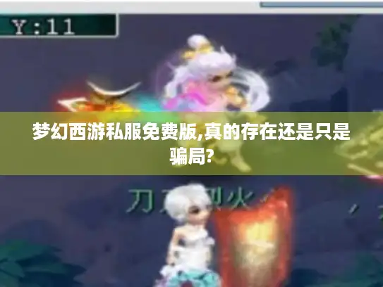 梦幻西游私服免费版,真的存在还是只是骗局?