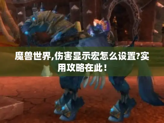 魔兽世界,伤害显示宏怎么设置?实用攻略在此！