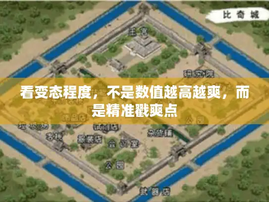 看变态程度，不是数值越高越爽，而是精准戳爽点