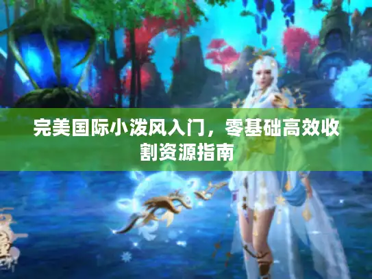 完美国际小泼风入门，零基础高效收割资源指南