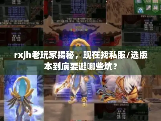 rxjh老玩家揭秘，现在找私服/选版本到底要避哪些坑？