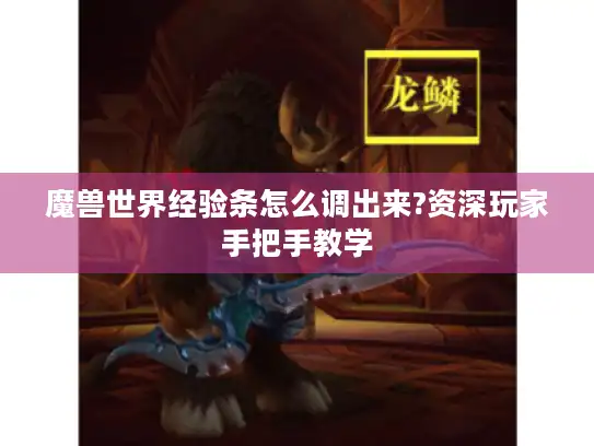 魔兽世界经验条怎么调出来?资深玩家手把手教学 魔兽世界经验条怎么调出来?资深玩家手把手教学