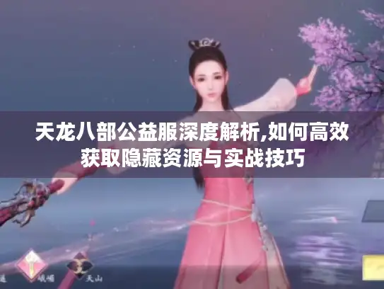 天龙八部公益服深度解析,如何高效获取隐藏资源与实战技巧
