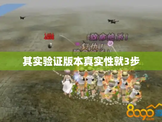 其实验证版本真实性就3步