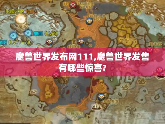 魔兽世界发布网111,魔兽世界发售有哪些惊喜?