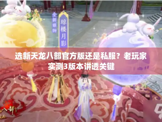 选新天龙八部官方版还是私服?老玩家实测3版本讲透关键 选新天龙八部官方版还是私服?老玩家实测3版本讲透关键