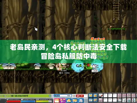 老岛民亲测，4个核心判断法安全下载冒险岛私服防中毒