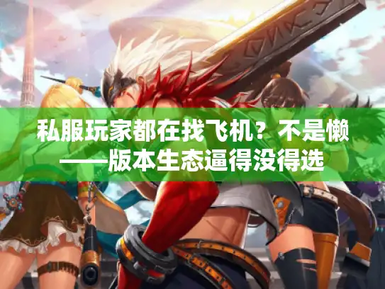 私服玩家都在找飞机？不是懒——版本生态逼得没得选
