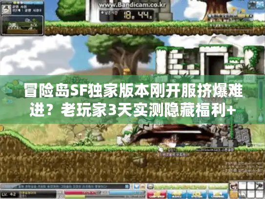 冒险岛SF独家版本刚开服挤爆难进？老玩家3天实测隐藏福利+避坑指南