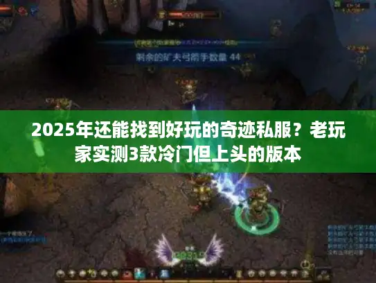 2025年还能找到好玩的奇迹私服？老玩家实测3款冷门但上头的版本
