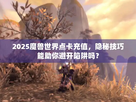 2025魔兽世界点卡充值，隐秘技巧能助你避开陷阱吗？