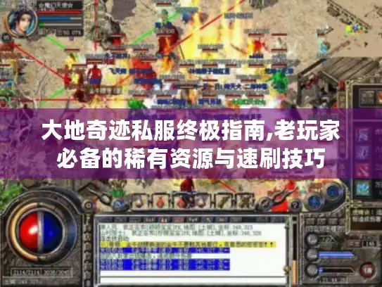 大地奇迹私服终极指南,老玩家必备的稀有资源与速刷技巧 大地奇迹私服终极指南,老玩家必备的稀有资源与速刷技巧