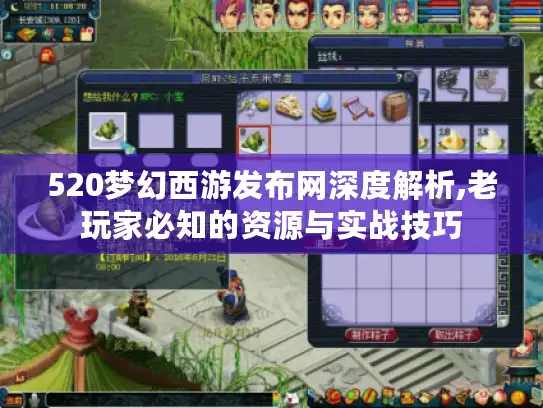 520梦幻西游发布网深度解析,老玩家必知的资源与实战技巧