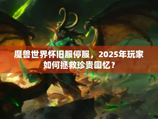 魔兽世界怀旧服停服，2025年玩家如何拯救珍贵回忆？